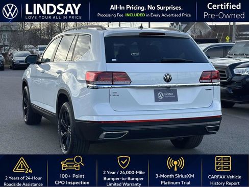 Certified 2023 Volkswagen Atlas SE w/ Black Wheel Package image 5
