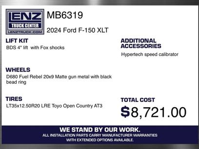 Used 2024 Ford F150 XLT w/ Equipment Group 303A High