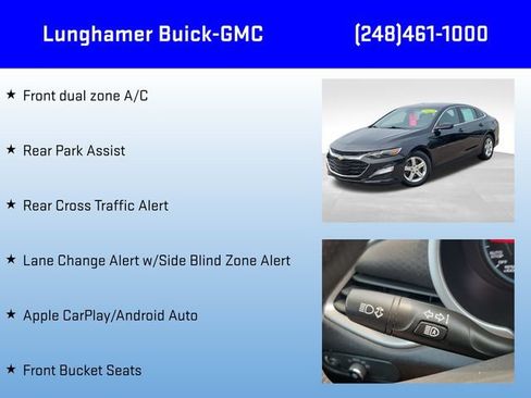 Used 2023 Chevrolet Malibu LT w/ Driver Confidence Package FWD image 12