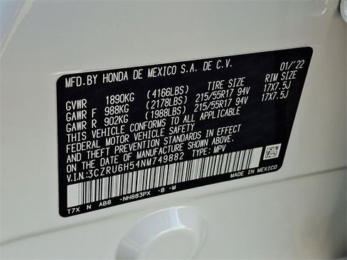 Used 2022 Honda HR-V EX image 27