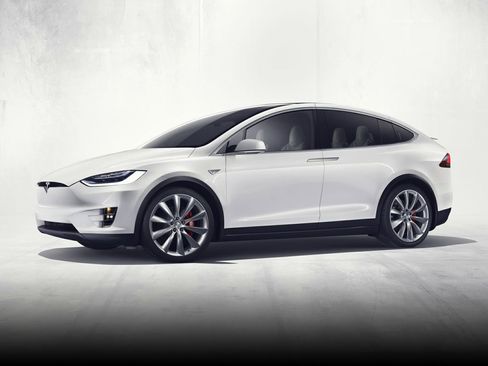 Used 2020 Tesla Model X Long Range AWD/4WD image 1