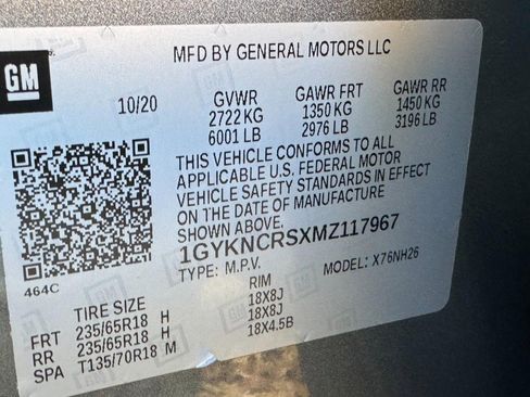 Used 2021 Cadillac XT5 Premium Luxury w/ LPO, Floor Liner Package image 28