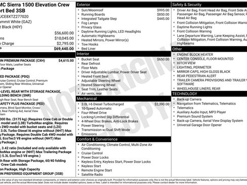 New 2026 GMC Sierra 1500 Elevation w/ Elevation Premium Package AWD/4WD image 44