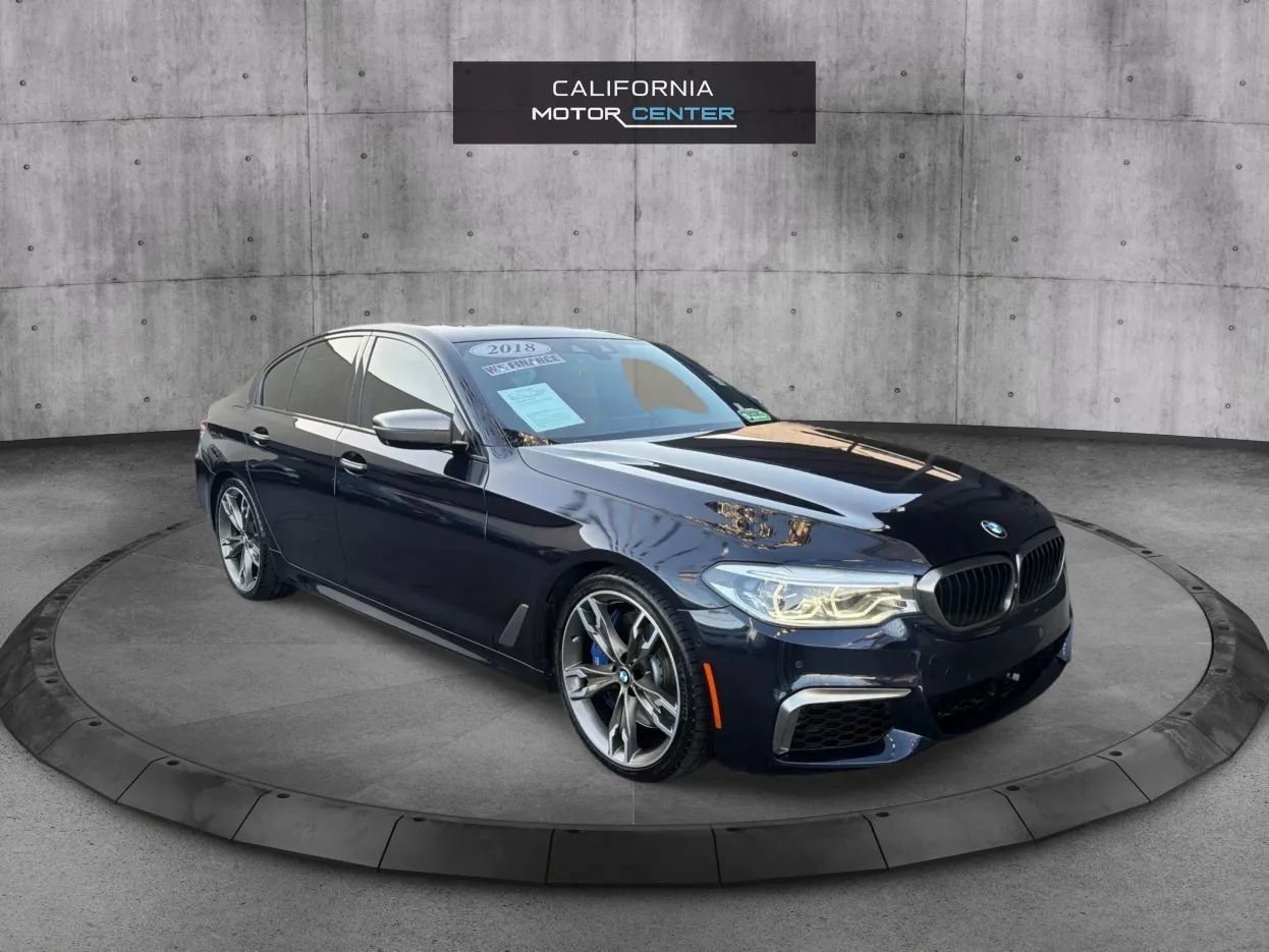 Used 2018 BMW M550i xDrive AWD/4WD image 1