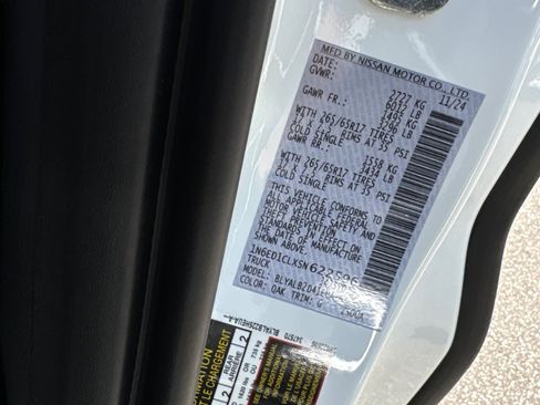 New 2025 Nissan Frontier SV image 22