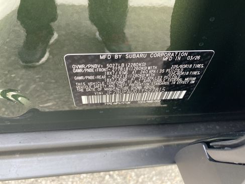 New 2026 Subaru Outback Premium AWD/4WD image 27