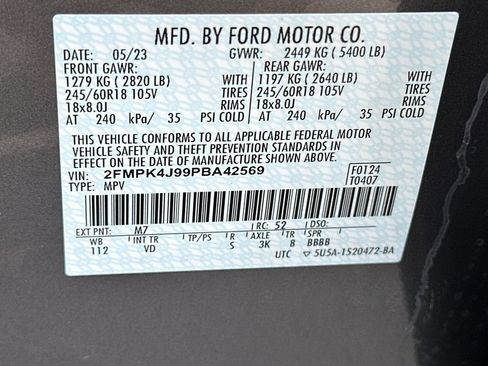 Used 2023 Ford Edge SEL w/ Cargo Accessory Package AWD/4WD image 31