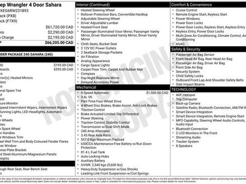 Used 2024 Jeep Wrangler Unlimited Sahara AWD/4WD image 32