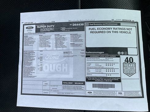 Used 2017 Ford F250 Lariat w/ Lariat Ultimate Package image 53