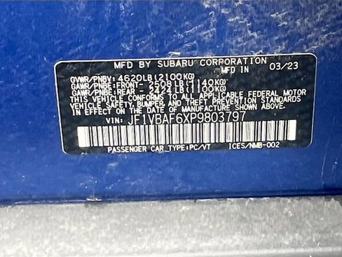 Used 2023 Subaru WRX Premium AWD/4WD image 33