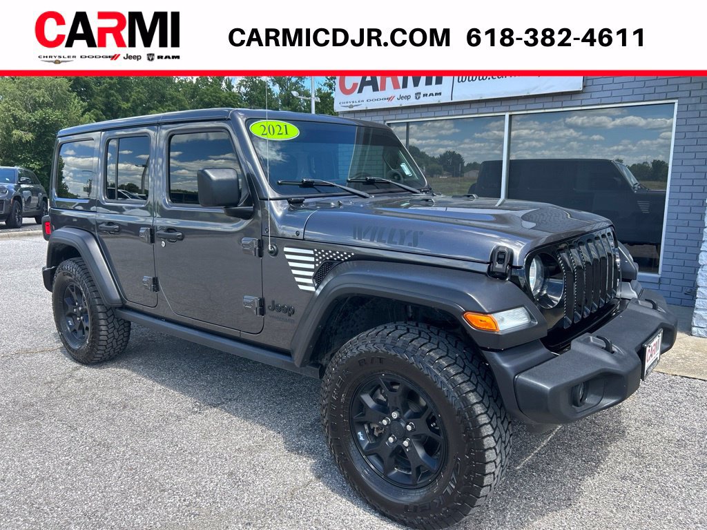 Used 2021 Jeep Wrangler Unlimited Sport AWD/4WD image 1