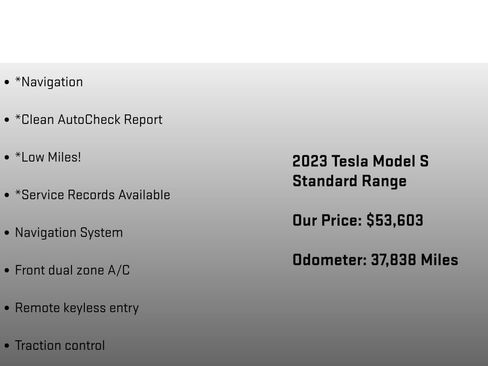 Used 2023 Tesla Model S Standard Range AWD/4WD image 12