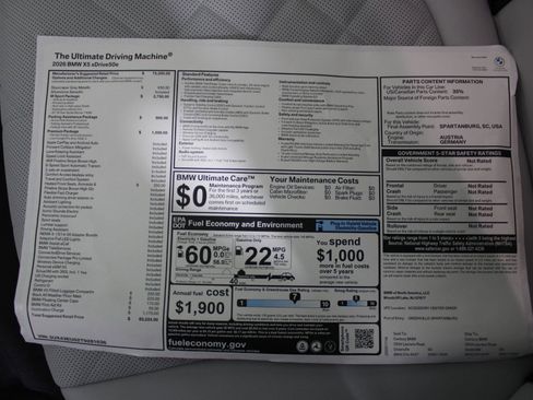 New 2026 BMW X5 xDrive50e w/ M Sport Package image 21