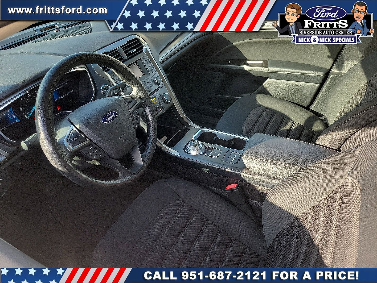 Certified 2017 Ford Fusion SE FWD image 4