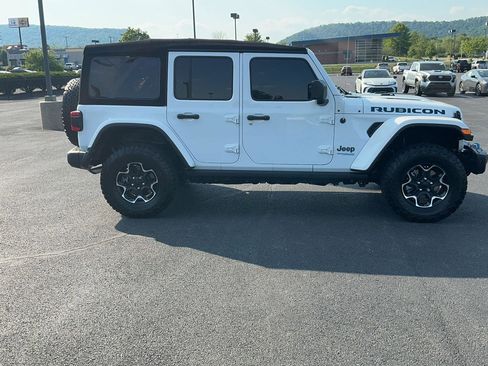 Used 2022 Jeep Wrangler Unlimited Rubicon 4xe w/ Steel Bumper Group AWD/4WD image 4
