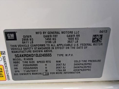 Used 2013 Buick Enclave Premium FWD image 15