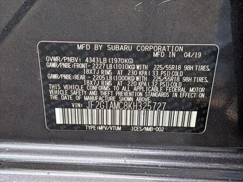 Used 2019 Subaru Crosstrek 2.0i Limited image 28