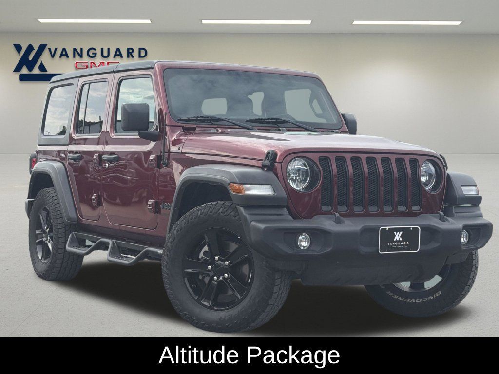 Used 2022 Jeep Wrangler Unlimited Sport AWD/4WD image 1