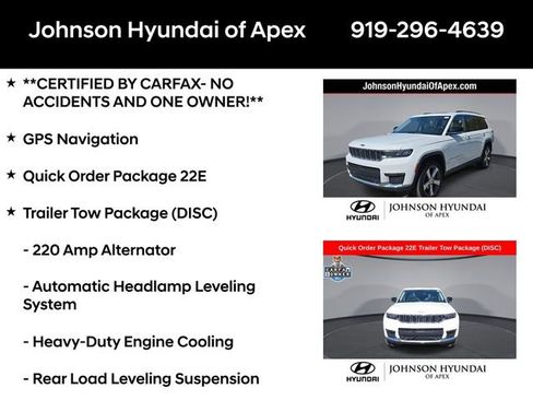 Used 2021 Jeep Grand Cherokee L Limited w/ Luxury Tech Group II image 6