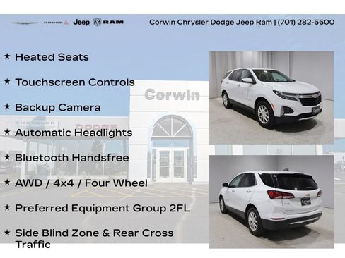 Used 2023 Chevrolet Equinox LT w/ Driver Convenience Package AWD/4WD image 8