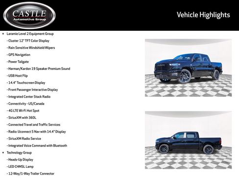 New 2026 RAM 1500 Laramie w/ Night Edition AWD/4WD image 3