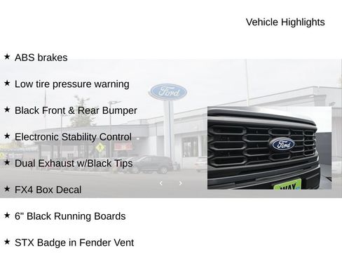Used 2024 Ford F150 STX w/ Equipment Group 201A FX4 AWD/4WD image 21
