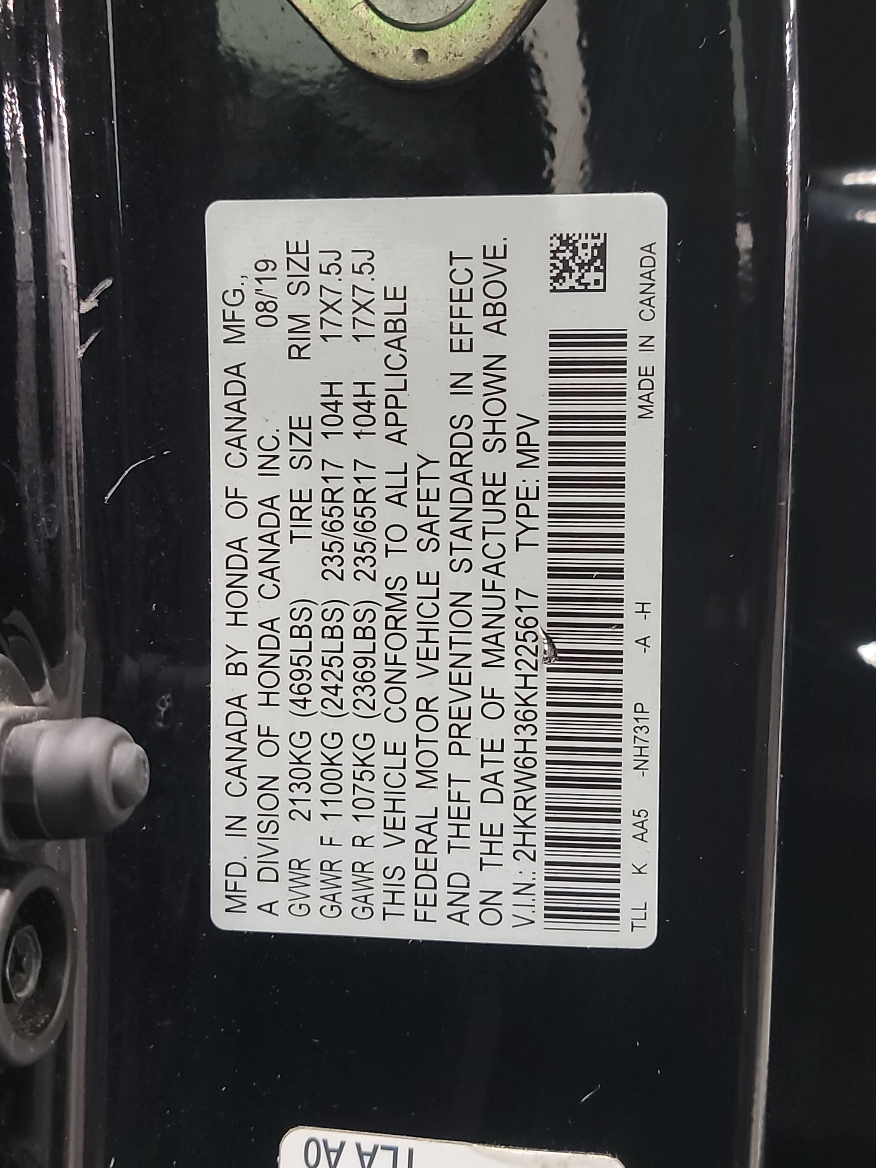 Used 2019 Honda CR-V LX image 32