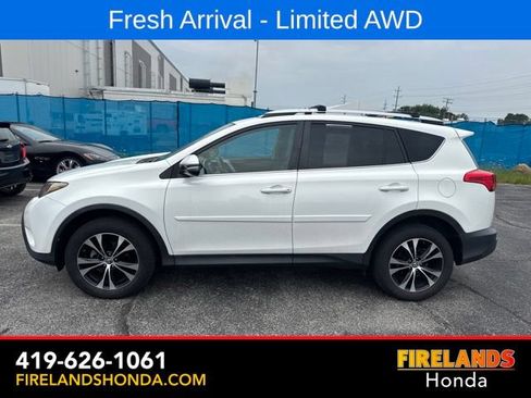 Used 2015 Toyota RAV4 Limited w/ Technology Package AWD/4WD image 1