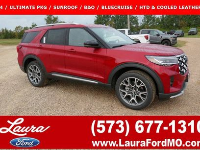 New 2025 Ford Explorer Platinum w/ Ultimate Package