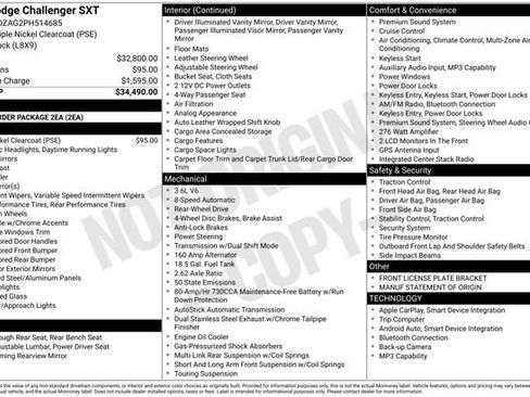 Used 2023 Dodge Challenger SXT image 14