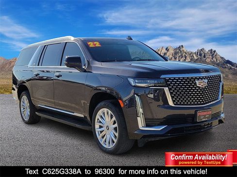 Used 2022 Cadillac Escalade ESV Luxury image 1