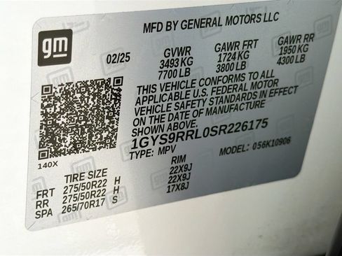 Certified 2025 Cadillac Escalade ESV Sport Platinum AWD/4WD image 47