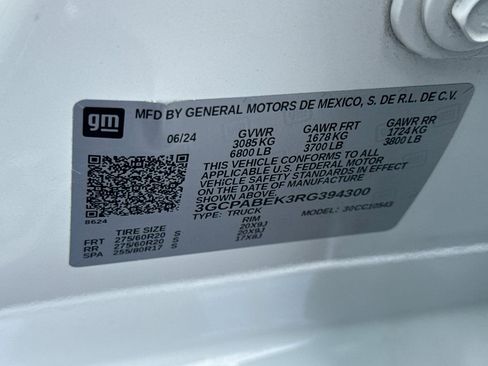 Used 2024 Chevrolet Silverado 1500 Custom RWD image 52