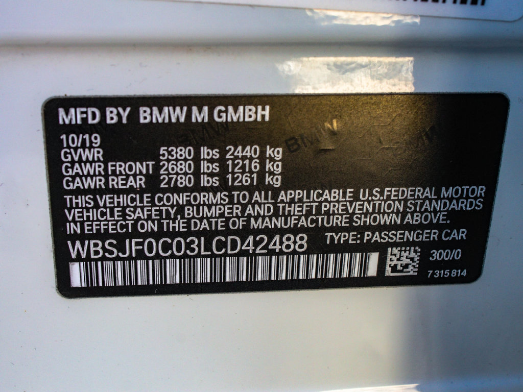 Used 2020 BMW M5 w/ Executive Package AWD/4WD image 15