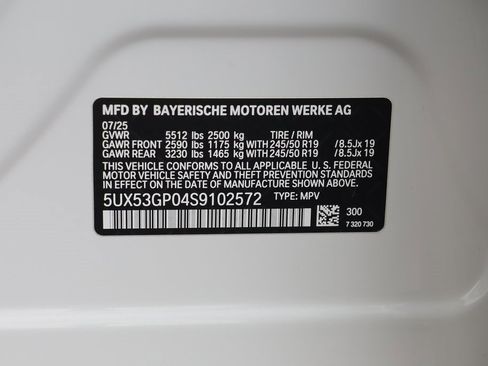 Certified 2025 BMW X3 xDrive30i w/ Premium Package image 24