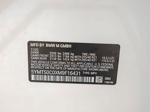 Used 2021 BMW X3 M w/ Executive Package image 52