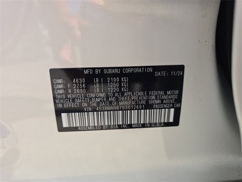 Used 2025 Subaru Legacy Limited w/ Popular Package #3 image 31