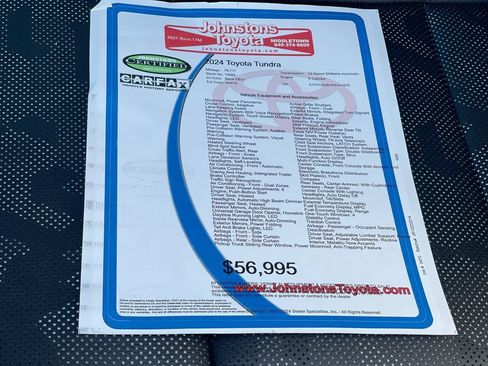 Used 2024 Toyota Tundra TRD Pro AWD/4WD image 3