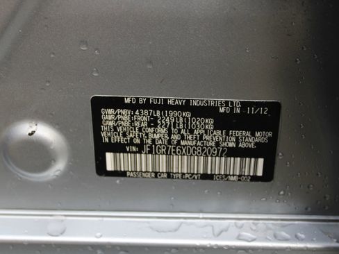 Used 2013 Subaru Impreza WRX Hatchback image 27