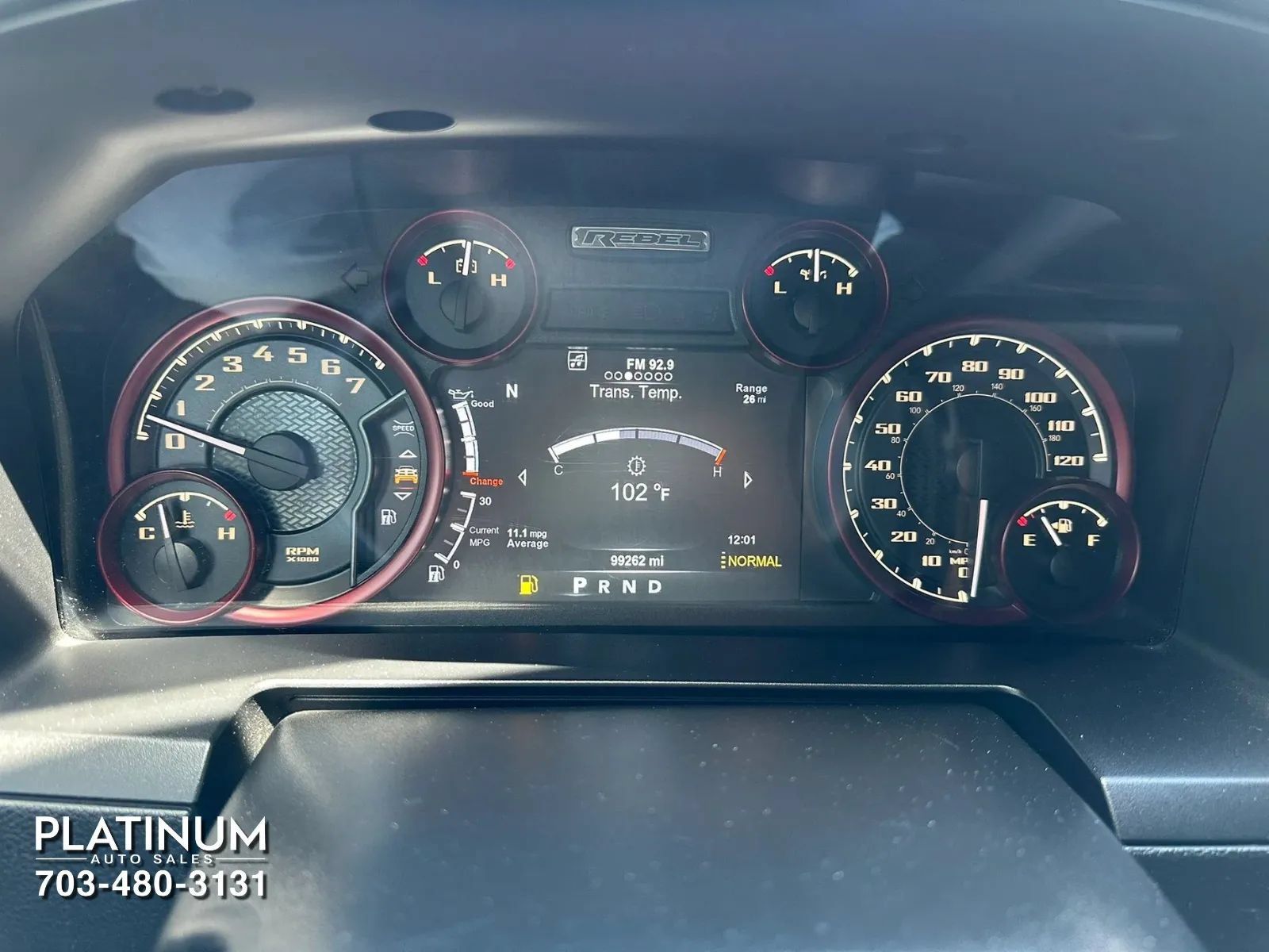 Used 2017 RAM 1500 Rebel w/ Luxury Group AWD/4WD image 8