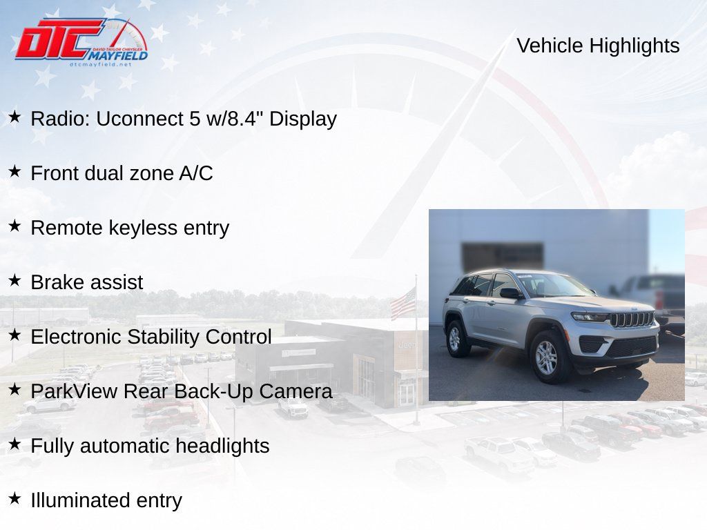 Used 2023 Jeep Grand Cherokee Laredo AWD/4WD image 6