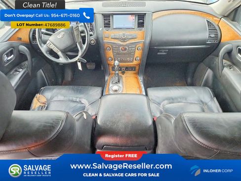 Used 2014 INFINITI QX80 4WD w/ Theater Package image 11