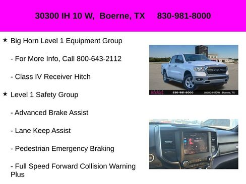 Used 2024 RAM 1500 Big Horn AWD/4WD image 36