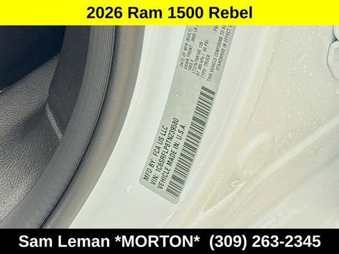 New 2026 RAM 1500 Rebel w/ Rebel Level 1 Equipment Group AWD/4WD image 30