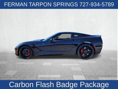 Used 2016 Chevrolet Corvette Stingray Coupe w/ Carbon Flash Badge Package image 7