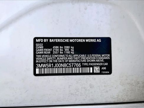 Used 2022 BMW 330i Sedan w/ Premium Package 2 RWD image 36