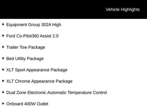 Used 2023 Ford F150 XLT w/ Equipment Group 302A High image 21