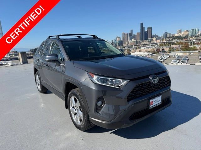 Certified 2021 Toyota RAV4 XLE Premium AWD/4WD image 1