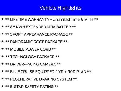 New 2026 Ford Mustang Mach-E Premium w/ Sport Appearance Package