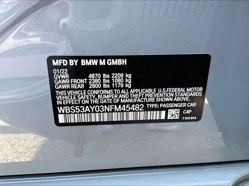 Used 2022 BMW M3 w/ Executive Package RWD image 40